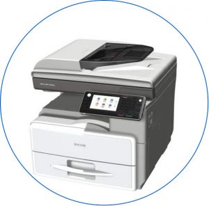 fotocopiadora monocromo A4 ricoh